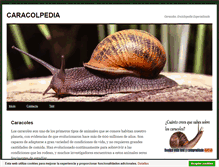 Tablet Screenshot of caracolpedia.com